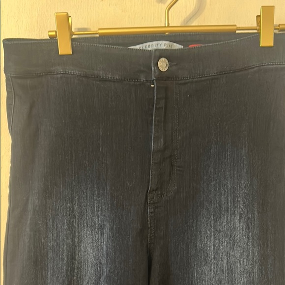 Celebrity Pink Dark Denim Pants - Picture 1 of 11